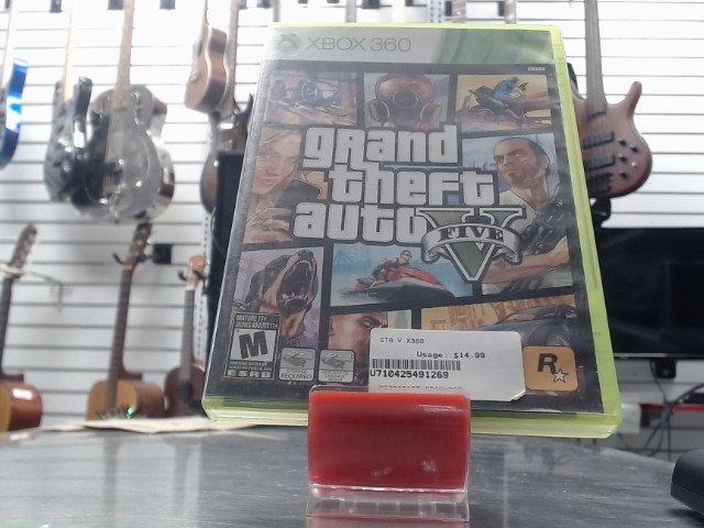 Grand theft auto 5 xbox 360
