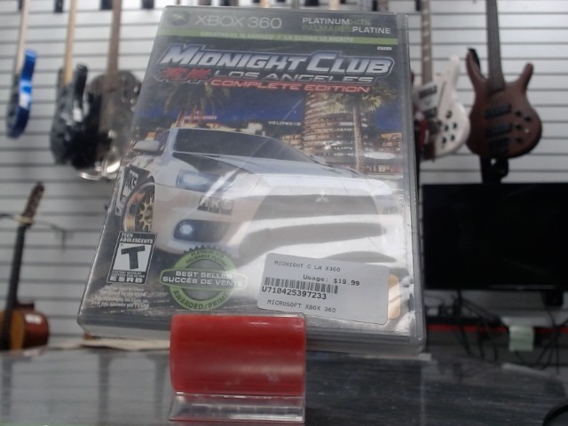 Midnight club los angeles comp edition