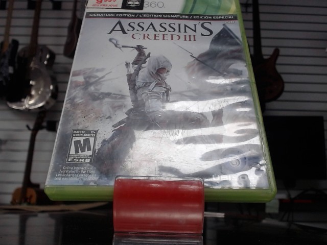 Assassin creed 3 xbox 360