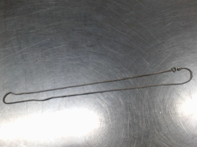 Silver chain cuban style