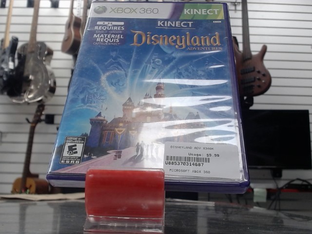 Kinect disneyland adventures xbox 360