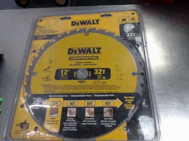 Blade dewalt neuf 12''
