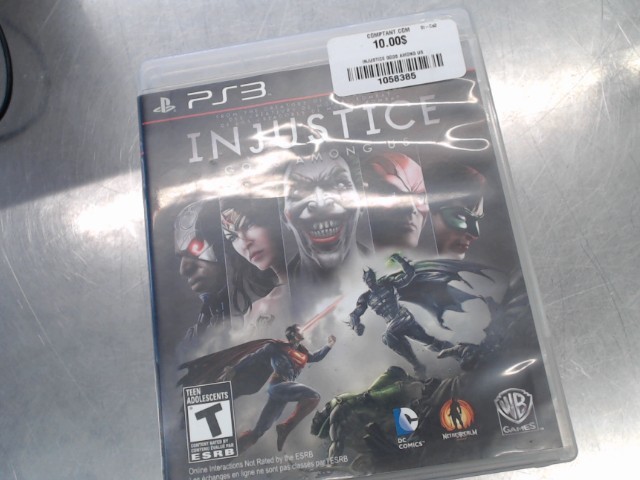 Injustice gods among us achete ici
