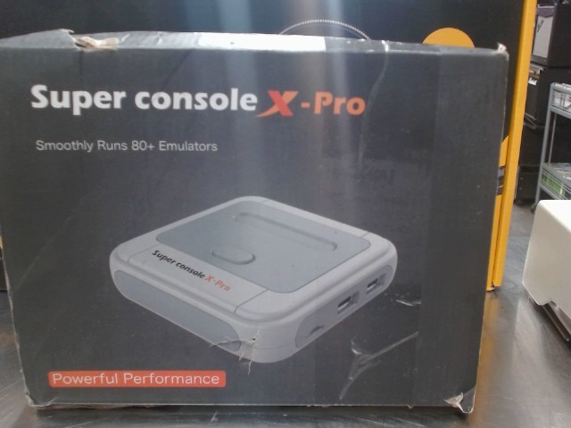 Super console x-pro pre-loaded