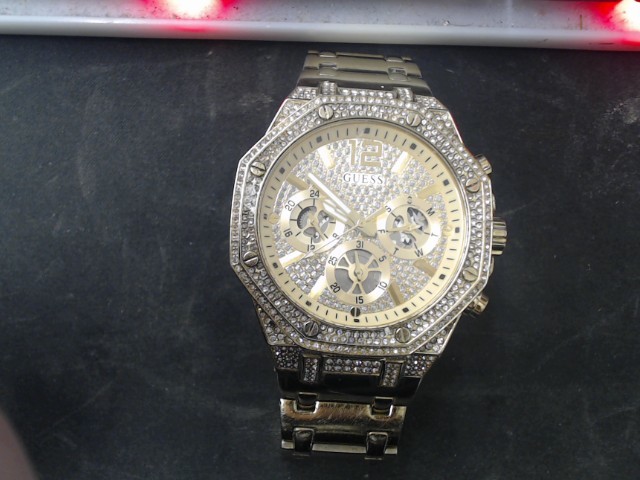 Montre guess or avec pierre