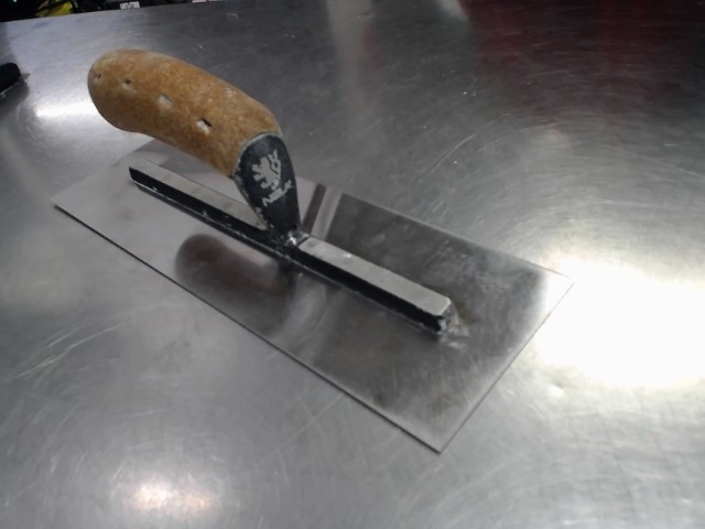 Trowel stainless chrome steel