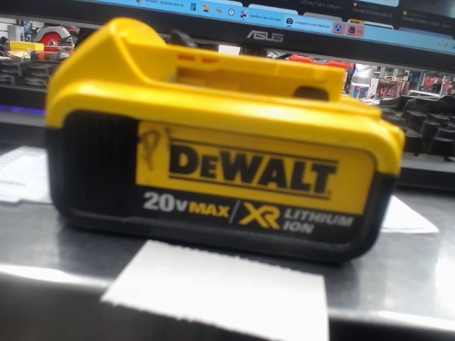 Batterie dewalt 20v 4.0ah