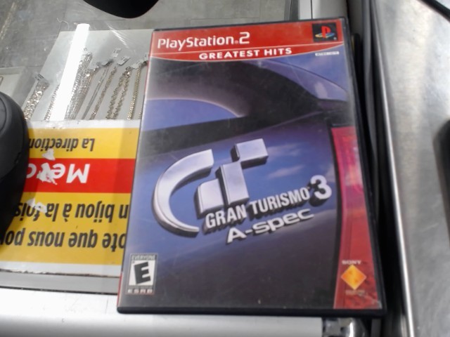 Gran turismo 3 a-spec ps2
