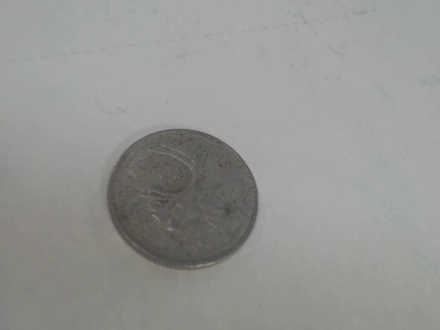 25c silver .500 1968