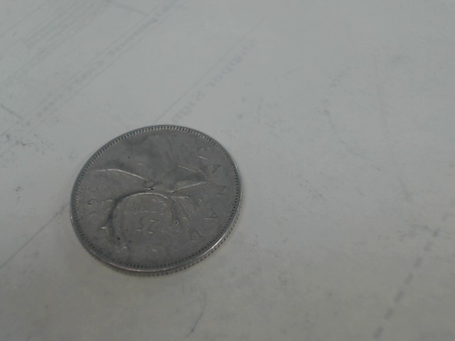 25c silver .800 1964