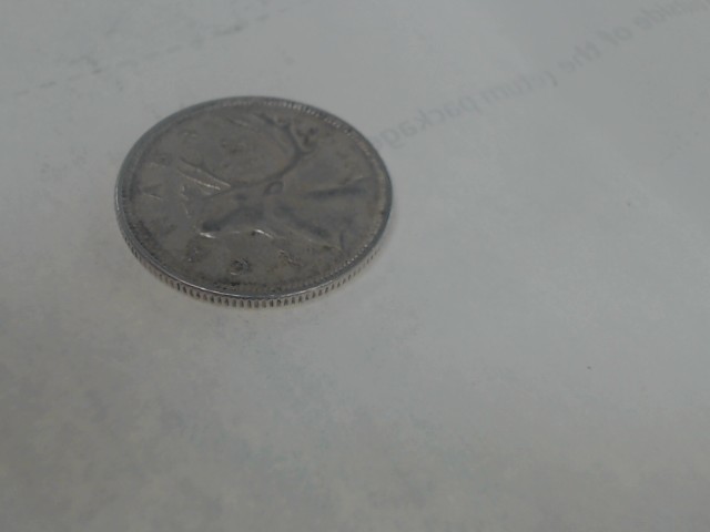 25c silver .800 1965