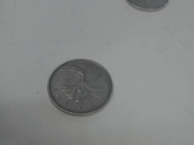 25c silver .800 1961