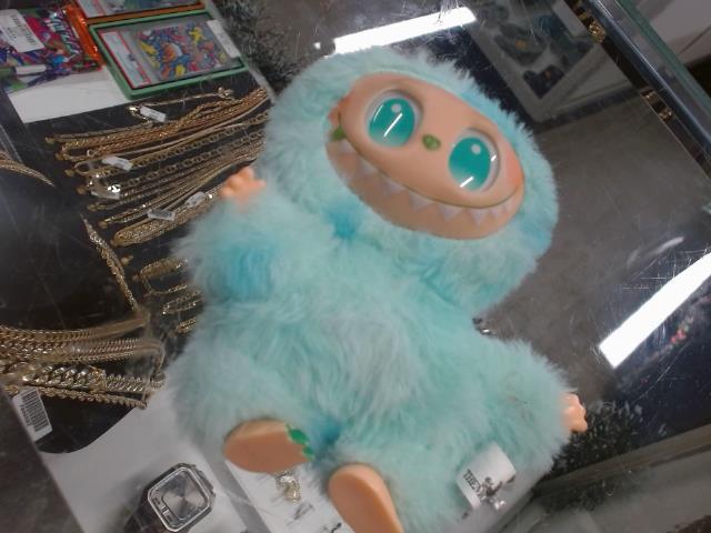 Labubu bleu turqoise