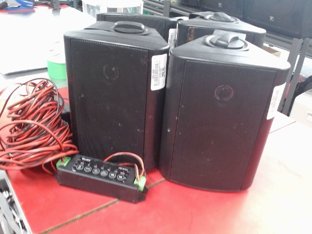 Kit de 4 speakers+dispositif bluetooth