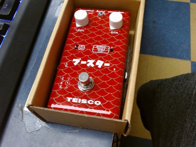 Teisco guitar pedal