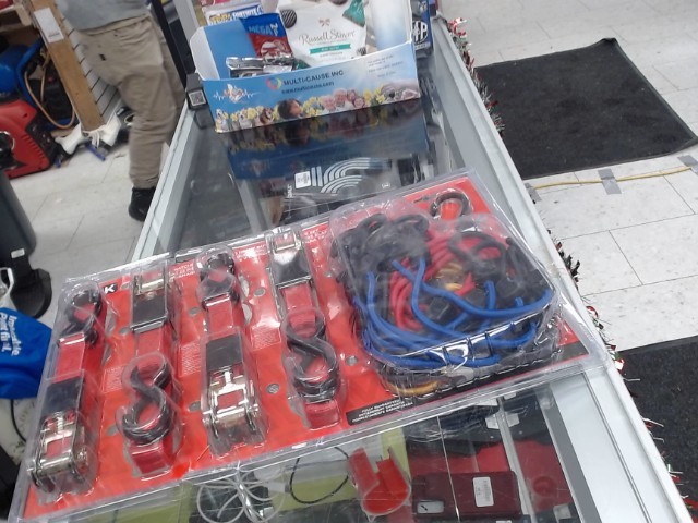 22 pcs ratchat tie down and heavy duty b