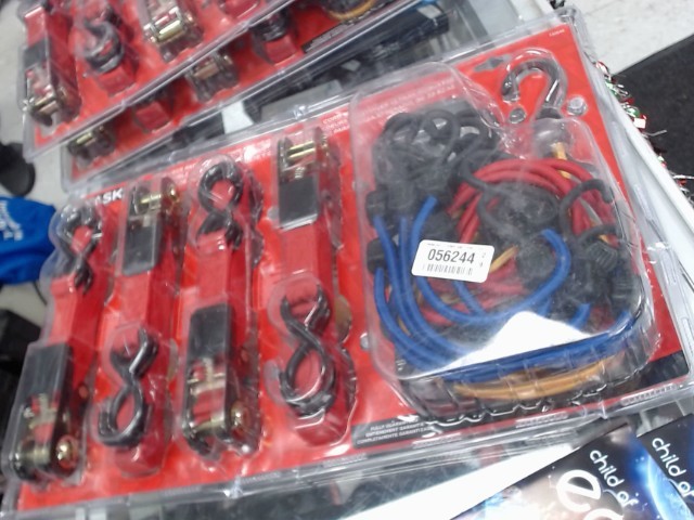 22pcs ratchet tied down heavy duty bunge