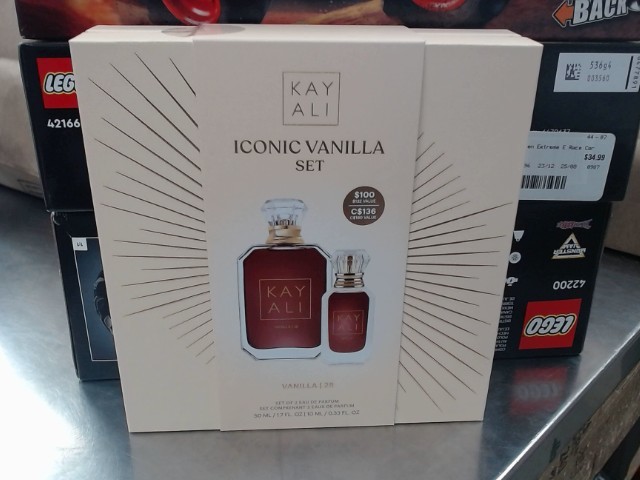 Iconic vanilla set perfum