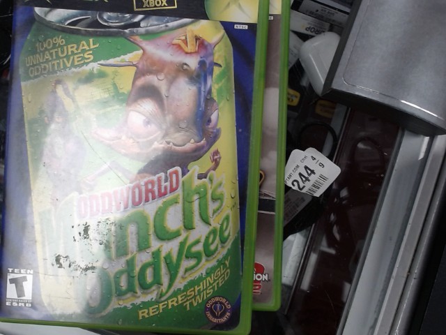 Oddworld munchs oddysee original xbox