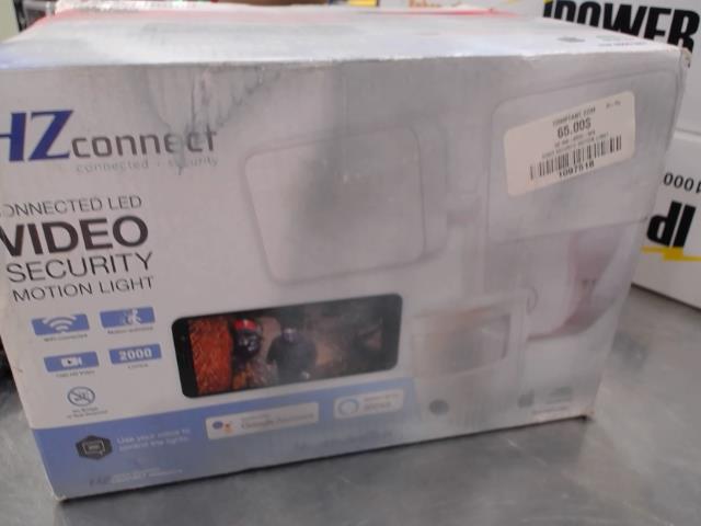 Video security motion light