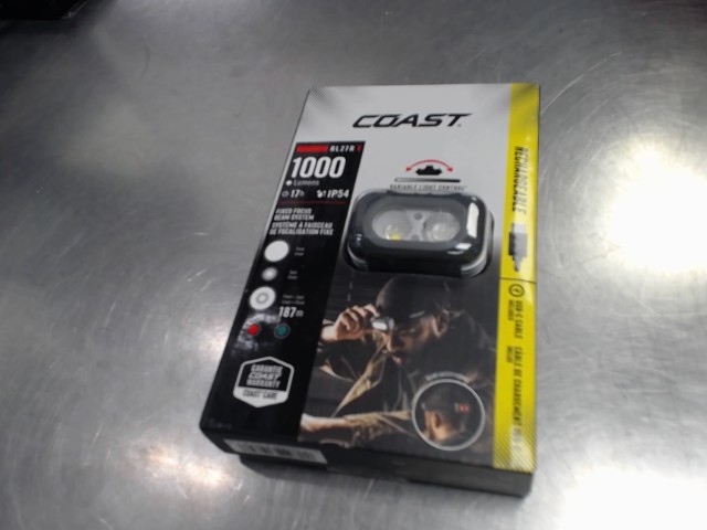 Lumiere frontale coast 1000 lumens