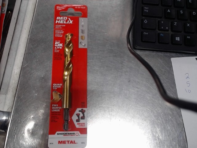 Foret a choc en titane