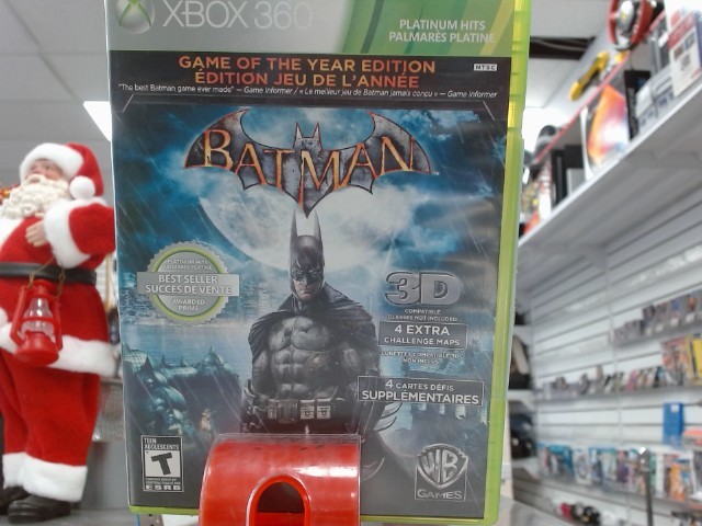Batman arkham asylum xbox 360