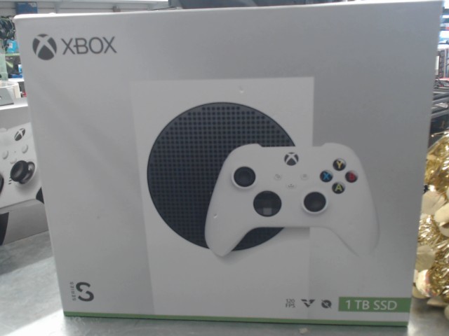 Microsoft xbox series s in box
