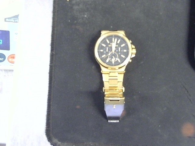 Montre mk plaque or homme