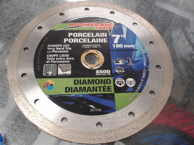 Lame 7 po porcelaine