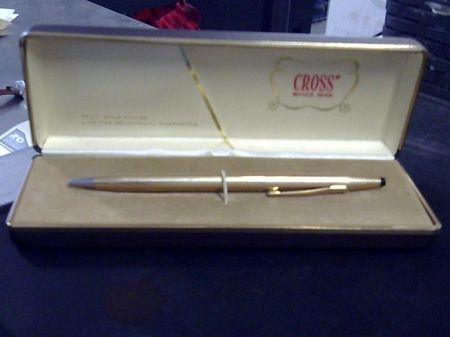 Cross 14kt filled gold