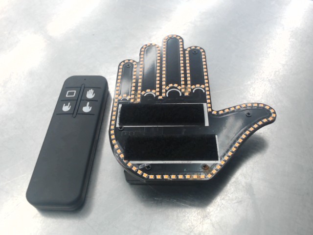 Main led pour vitre de voiture