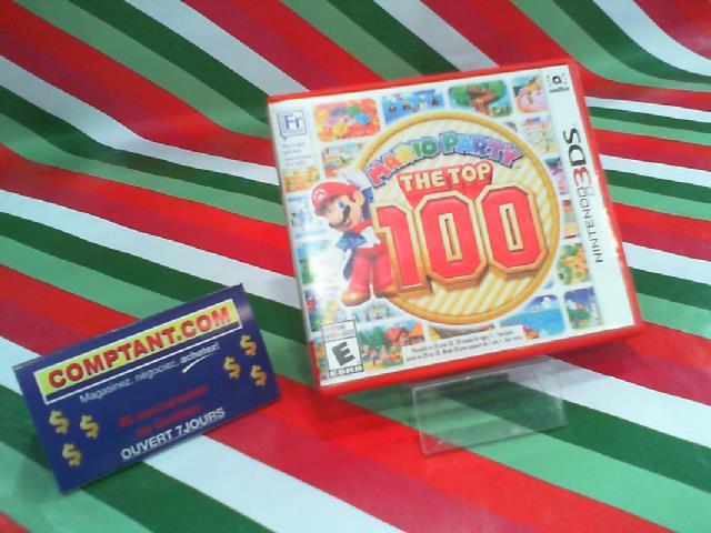 Mario party the top 100 jeu 3ds