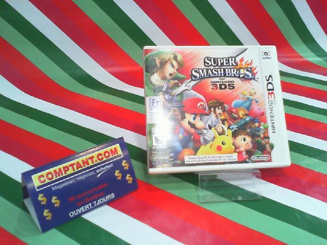 Super smash bros jeu 3ds