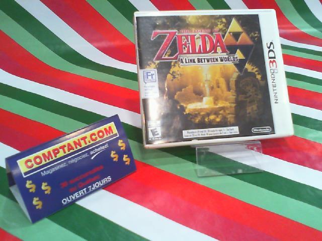 Zelda a link between worlds jeu 3ds