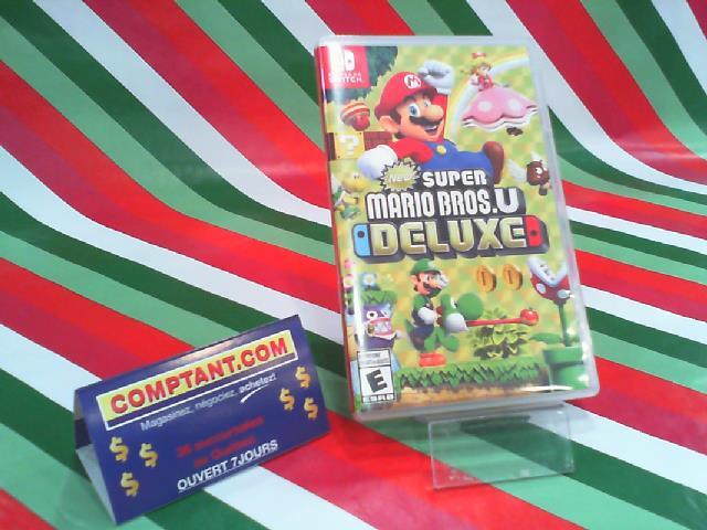 Super mario bros u deluxe jeu switch