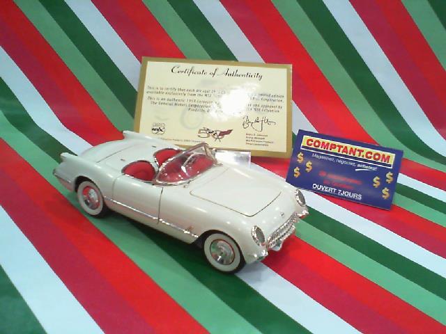 Chevreloet corvette franklin mint 1953