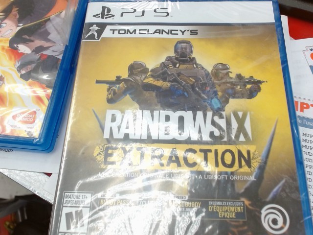 Rainbow six extraction