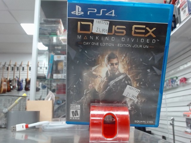 Deus ex mankind divided ps4