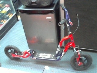 Trotinette dual suspension