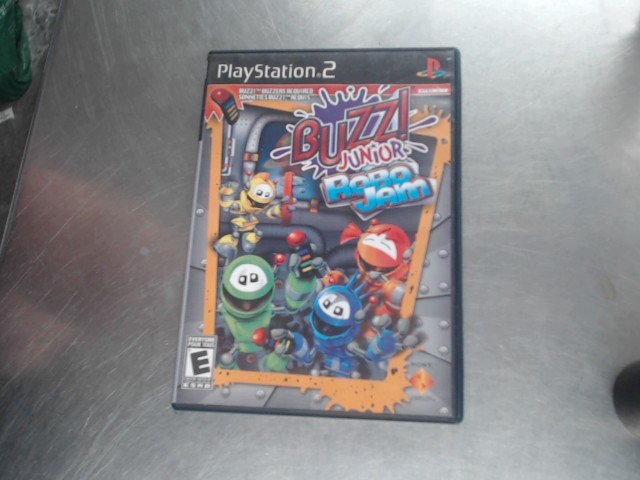 Buzz junior robo jam sur ps2