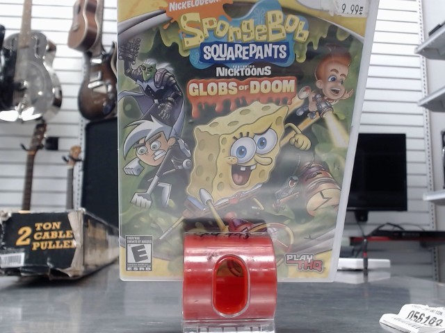 Spongebob globs of doom wii