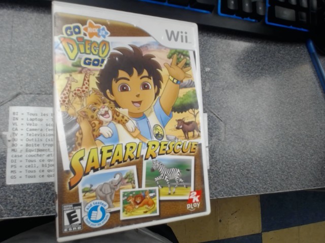 Go, diego, go: safari rescue