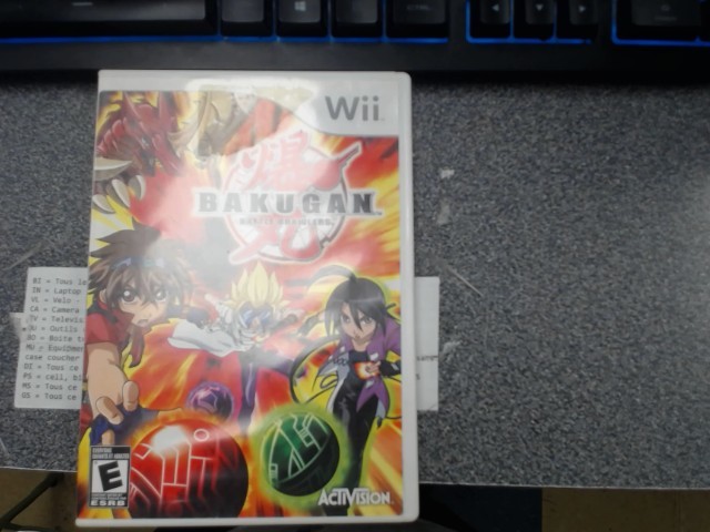 Bakugan battle brawlers - nintendo wii