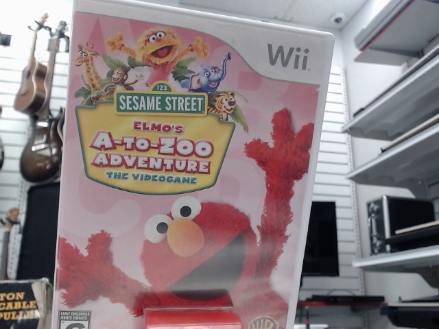 Sesame street elmo s a-to-zoo wii