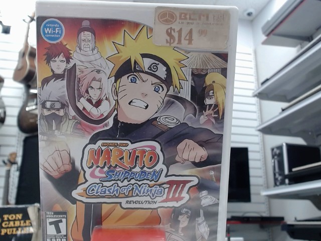 Naruto shippuden sur wii