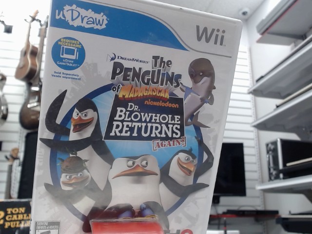 The penguins of madagascar wii