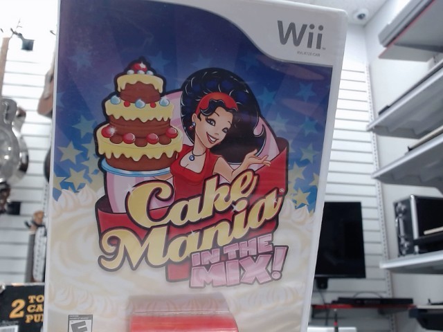 Cake mania in the mix wii