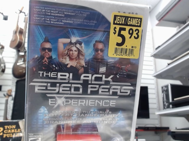 The black eyed peas wii