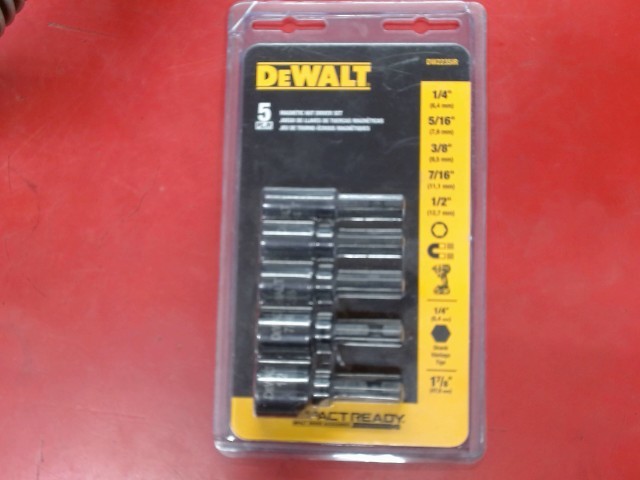 Jeu de 5 tournes ecrous magnetique